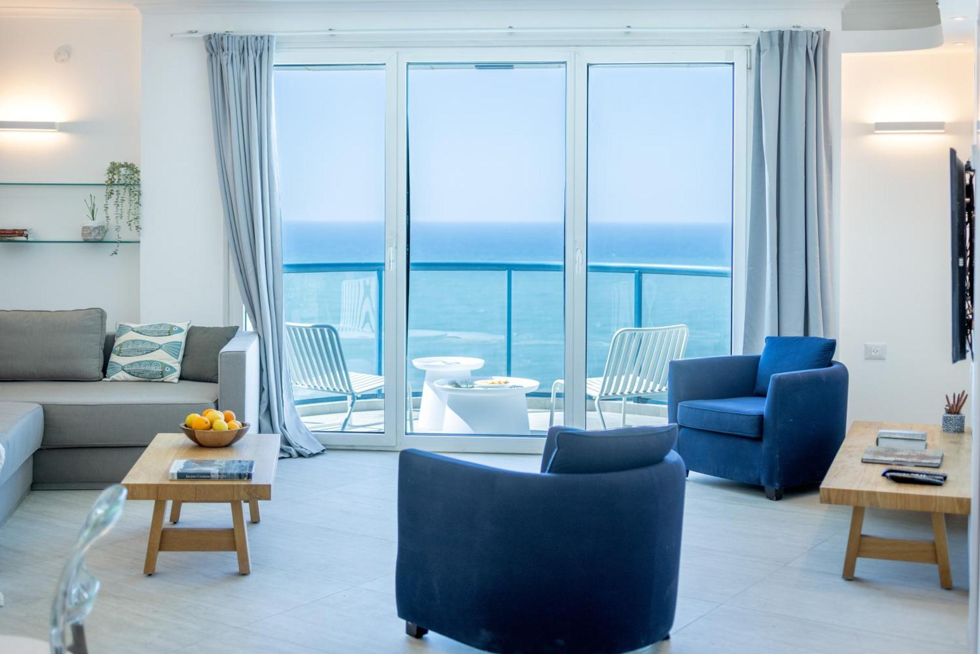 Superb Beachfront Apartments With Shelter By Sea N' Rent Tel Awiw Zewnętrze zdjęcie