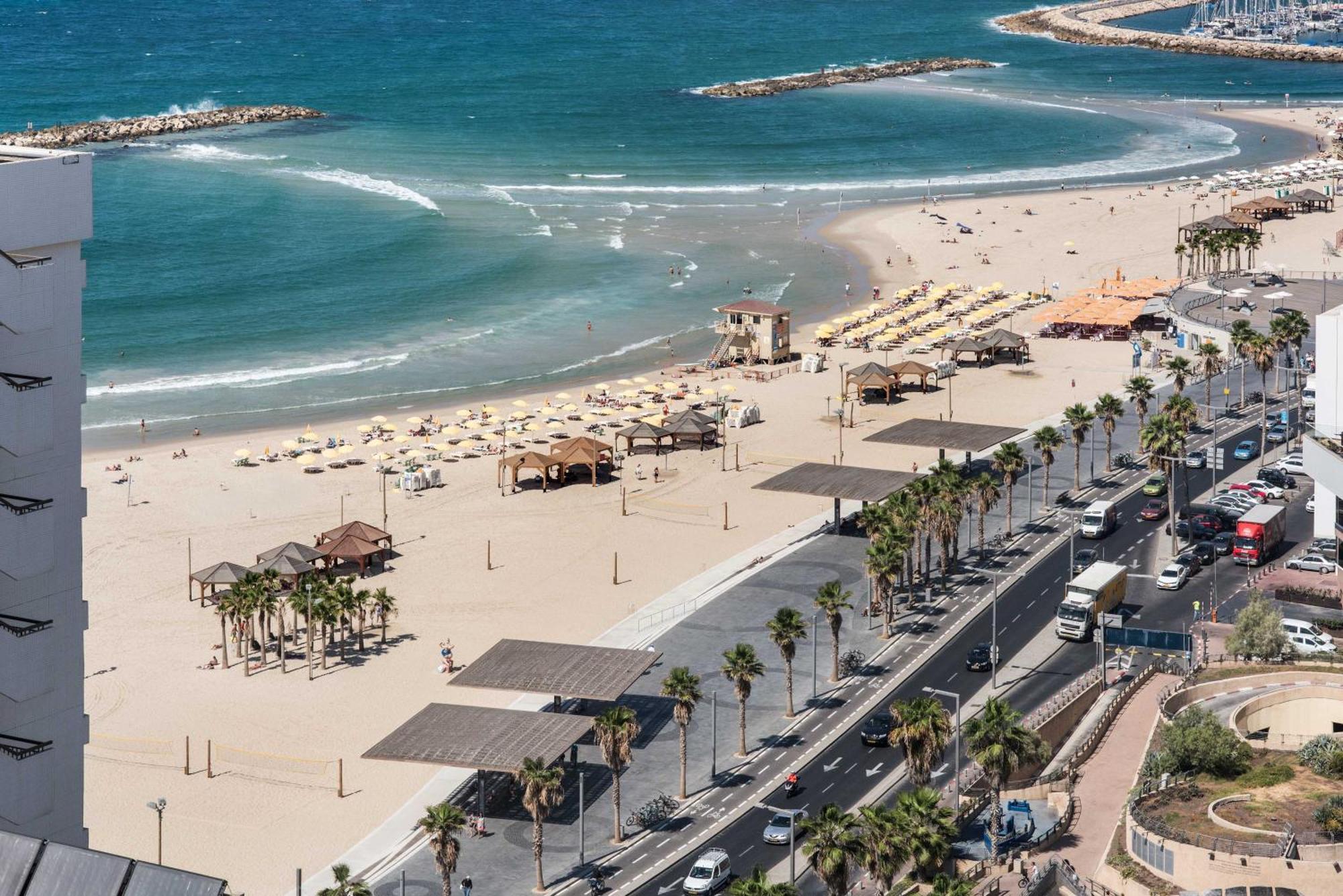 Superb Beachfront Apartments With Shelter By Sea N' Rent Tel Awiw Pokój zdjęcie